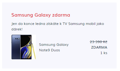 Příklad akčního balíčku