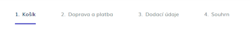 Kroky v košíku