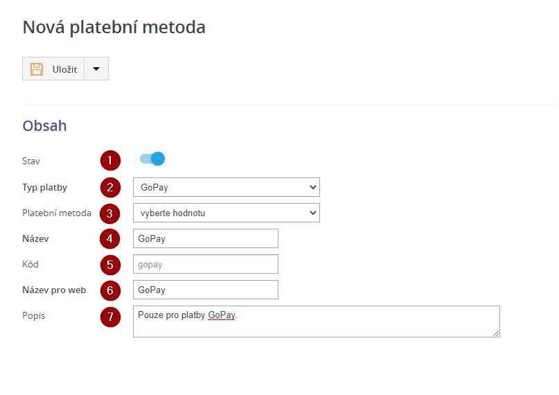 Nova platebni metoda