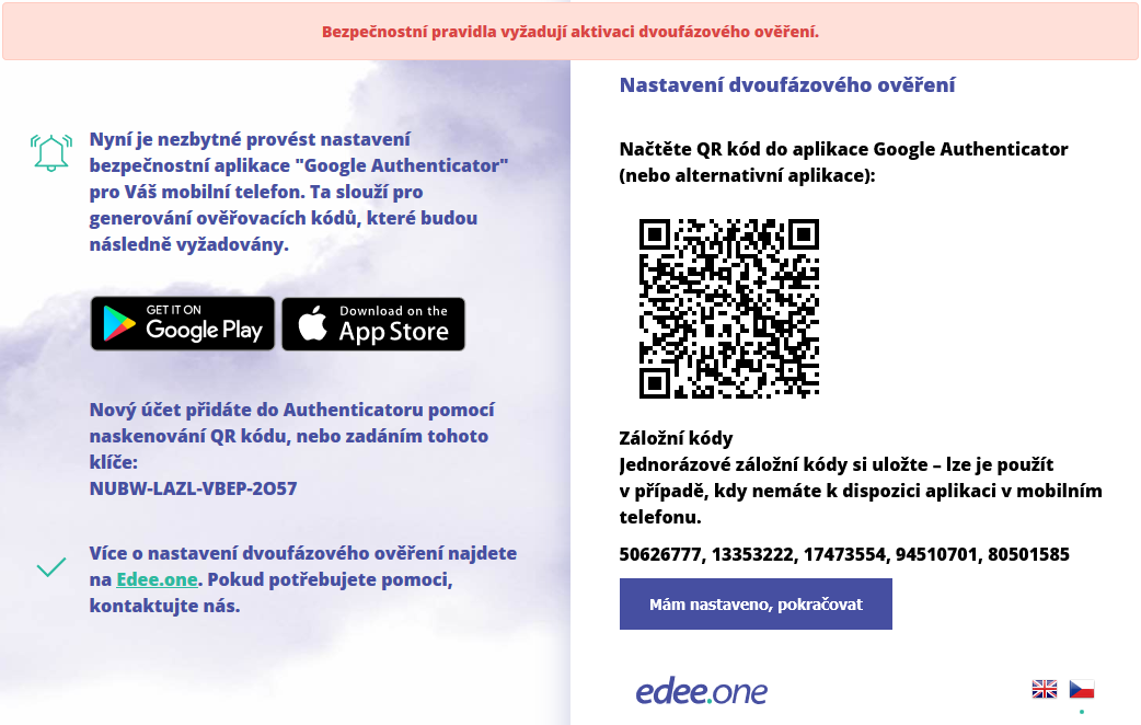 Dvoufázového ověření